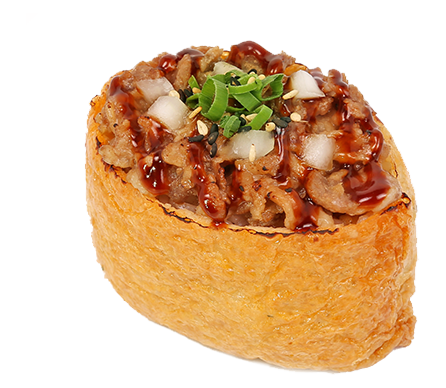 우삼겹 유부초밥