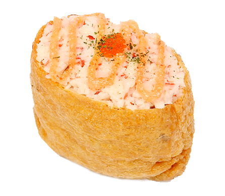 명란크랩 유부초밥