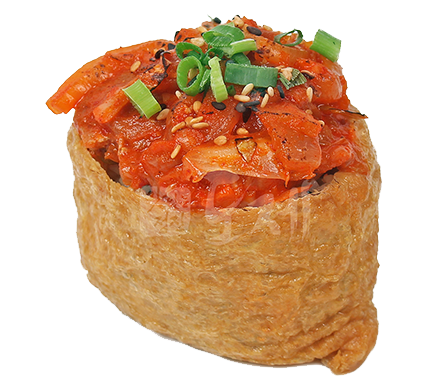 제육김치 유부초밥